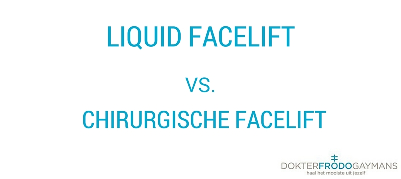 Facelift VS liquid facelift?